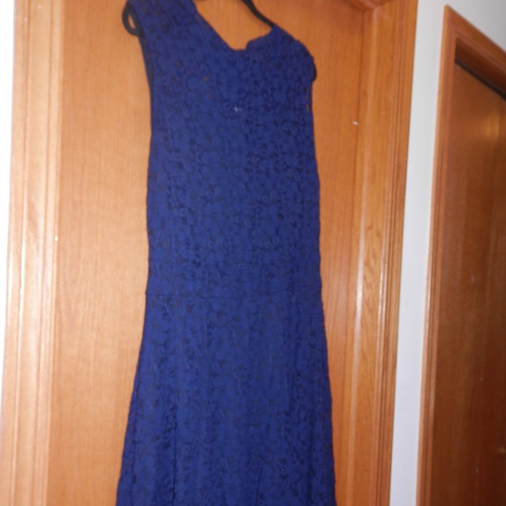 Blue Lace Dress